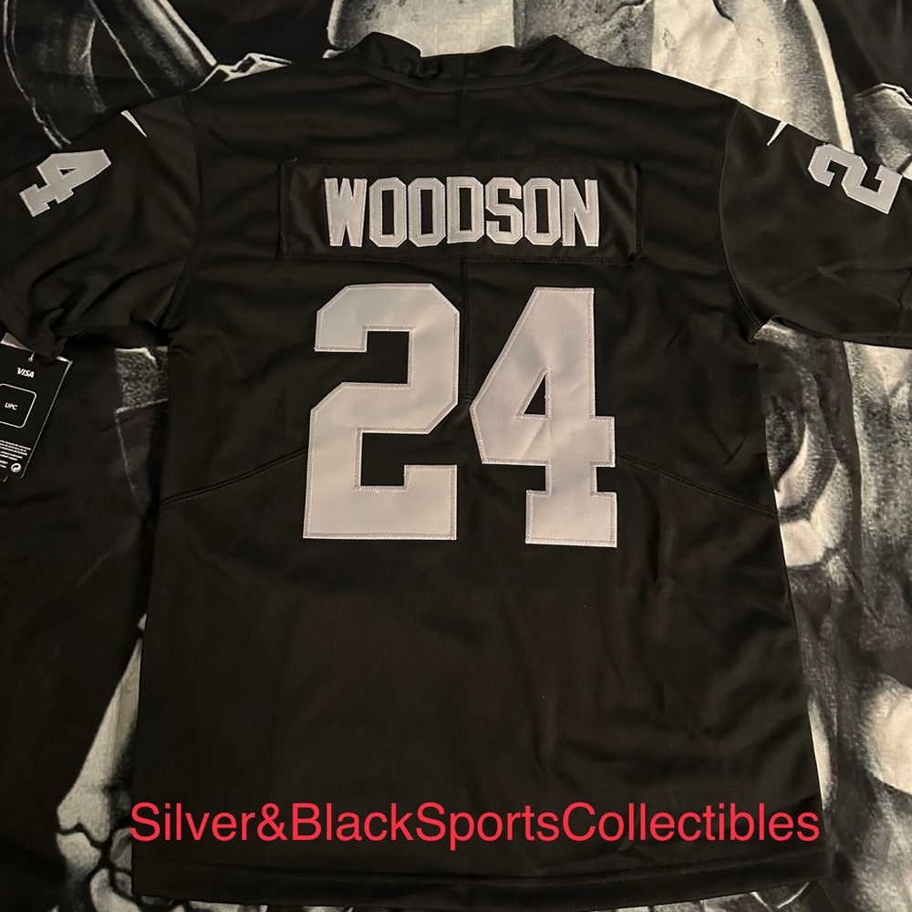YOUTH LAS VEGAS RAIDERS STITCHED JERSEYS - SHIP SAME DAY!! Sizes Small,Med,Large